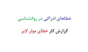 خطاهای ادراکی در روانشناسی